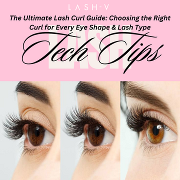 The Ultimate Lash Curl Guide for Lash Techs: Choosing the Right Curl for Every Eye Shape and Lash Type