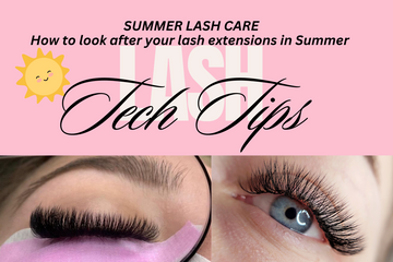 Summer Lash Care: How to look after your lash extensions in Summer Humidity