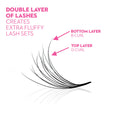 6D Pro-Point Double Layered Fans - 400 Fans - LASH V