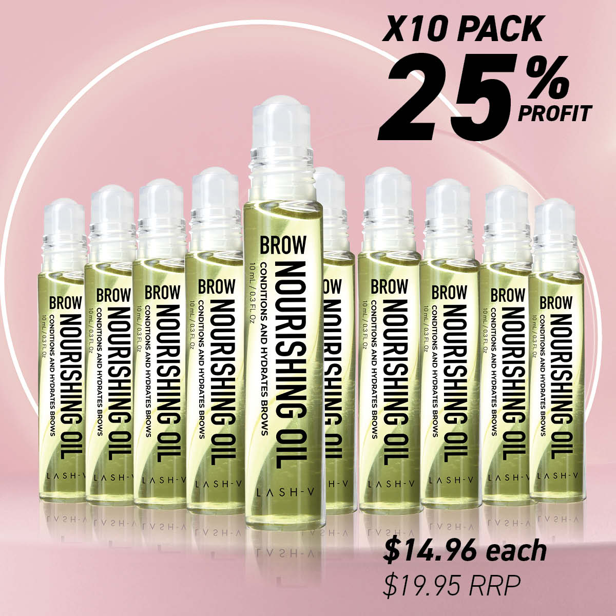 Eyebrow Nourishing Oil - 10ml - (Bundle Packs) - LASH V