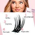 DIY Lash Cluster- Glam Wisp - LASH V