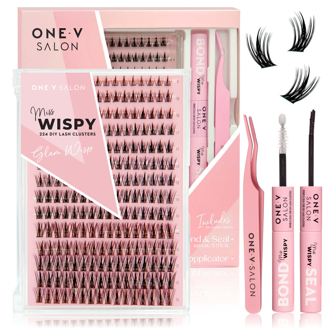 DIY Lash Cluster Combo Kit - Glam Wisp - LASH V