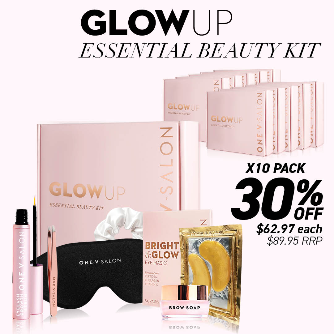 Glow Up Essential Beauty Kit - Bundle Pack 10 - LASH V