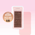 Matte Dark Volume - Light Brown Lashes - 0.05 - LASH V