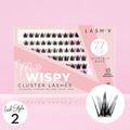 Miss Wispy Cluster Lashes - 77 Clusters Style 2 Pointed Wispies Combo Kit - LASH V