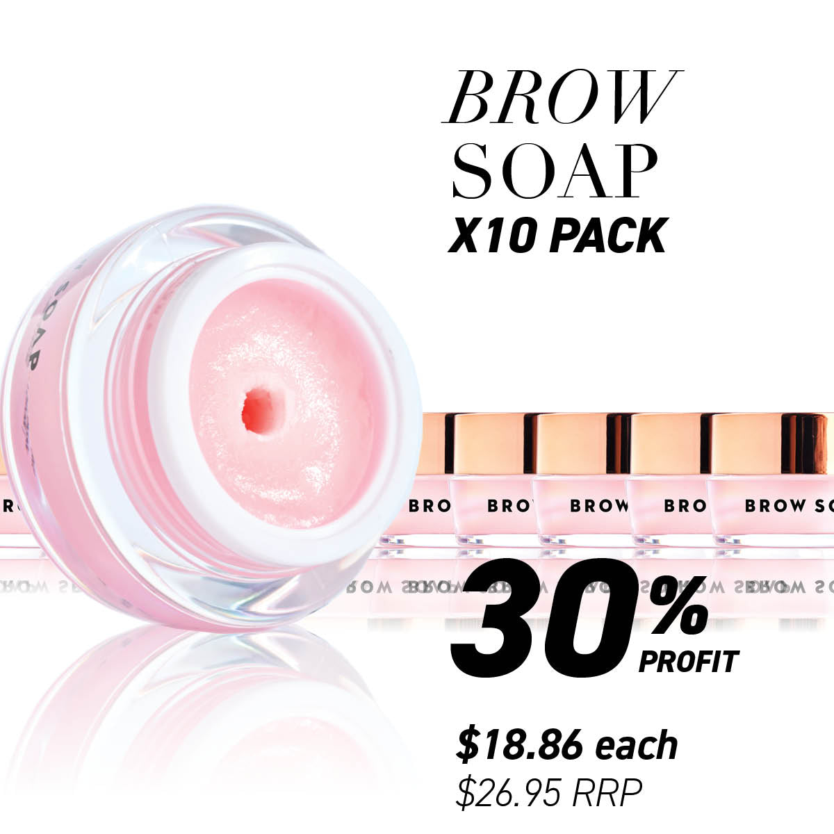 Brow Soap 10g - (Bundle Packs) - LASH V