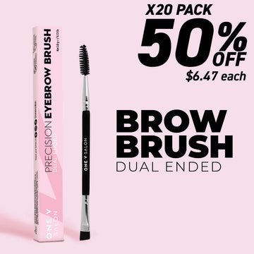 Precision Eyebrow Brush Dual Ended- Bundle Packs - LASH V