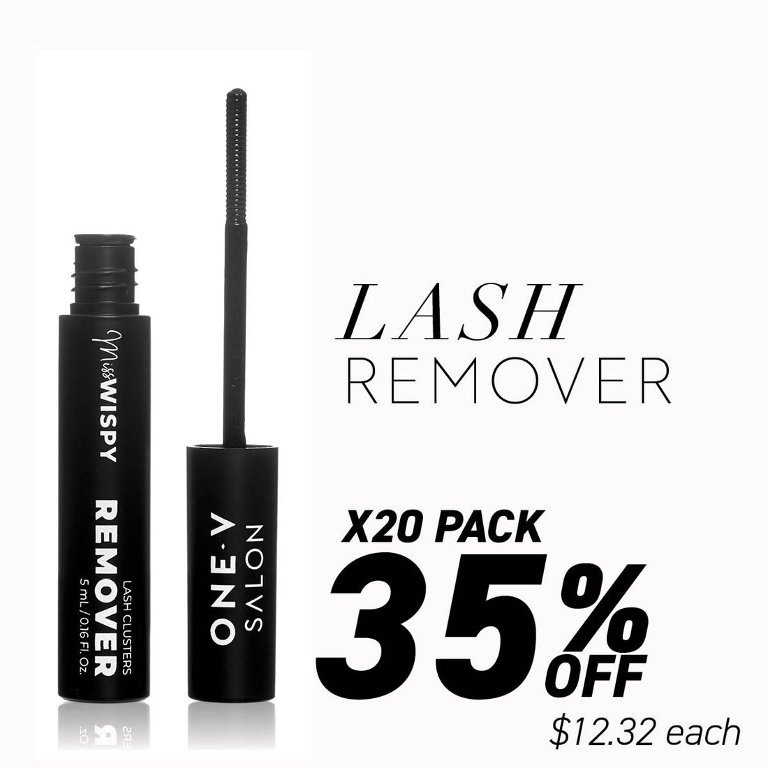 Miss Wispy Cluster Lashes - Remover-Bundle Packs - LASH V