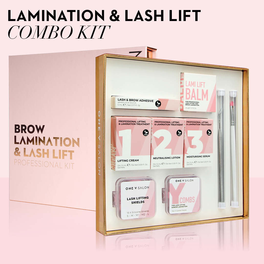 Brow Lamination & Lash Lift Professional Complete Combo Kit - LASH V