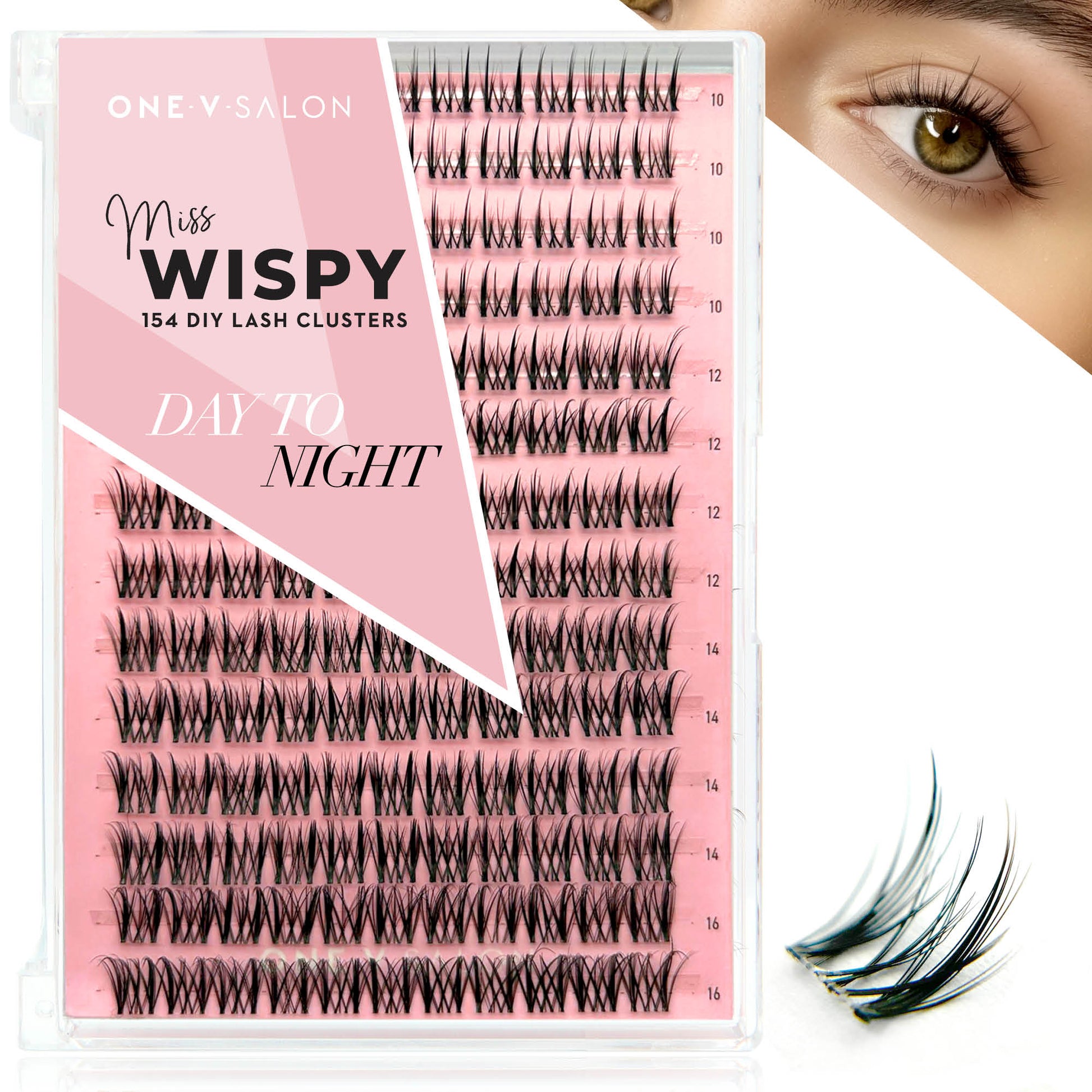 Miss Wispy Cluster Lashes - Day to Night - LASH V