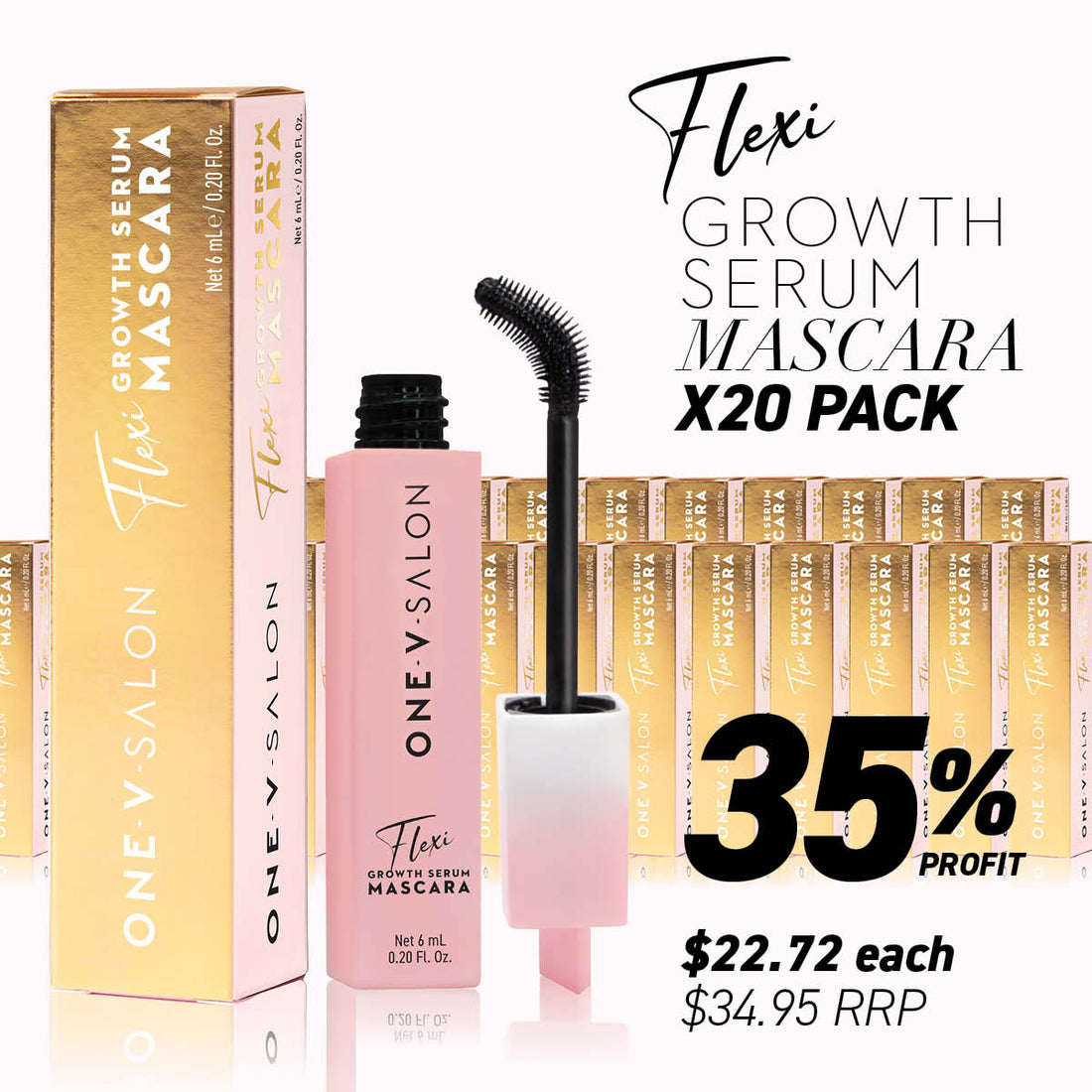 Flexi Growth Serum Mascara - (Bundle Packs) - LASH V