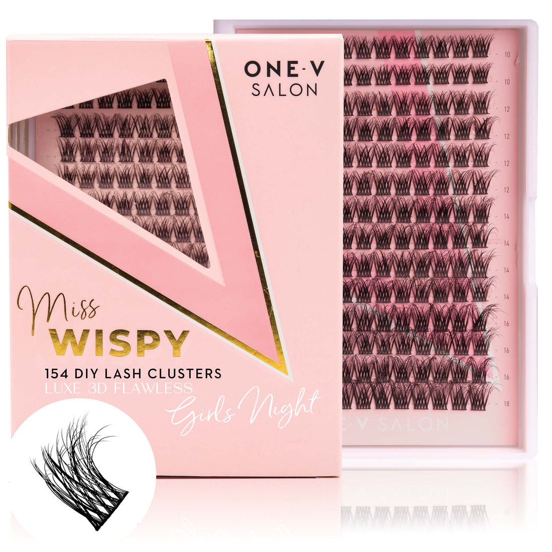 Luxe 3D Flawless - Girls Night - 168 DIY Cluster Lashes - LASH V