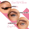 Miss Wispy Cluster Lashes - Remover . - LASH V