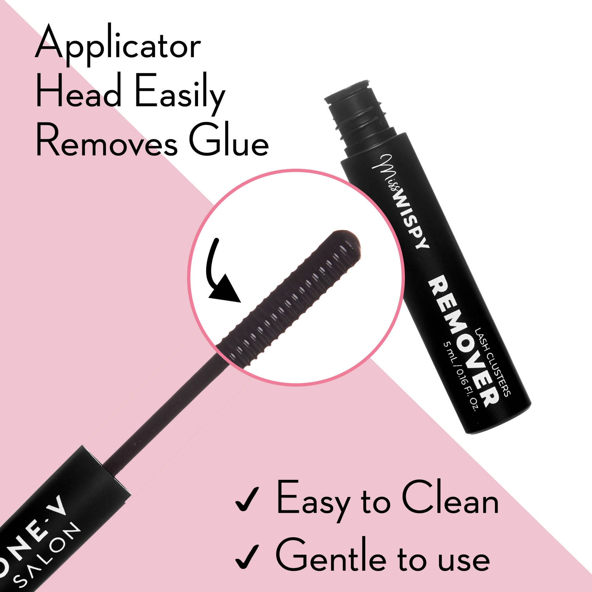 Miss Wispy Cluster Lashes - Remover . - LASH V