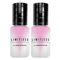 LIMITLESS Eyelash Adhesive Best Lash Extensions Glue - Lash Supplies - 2 Pack - LASH V