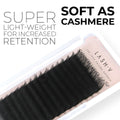 Cashmere Soft Flat Lashes - 0.20 - D Curl - LASH V