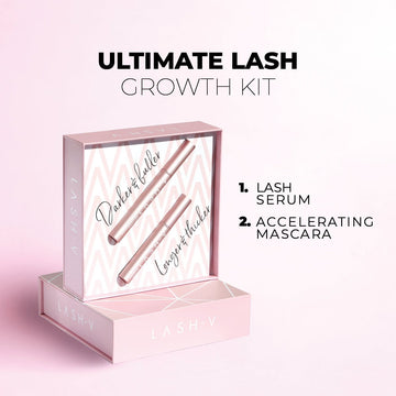 Combo Kit - Ultimate Lash Growth Kit - Lash Growth Serum & Mascara - LASH V