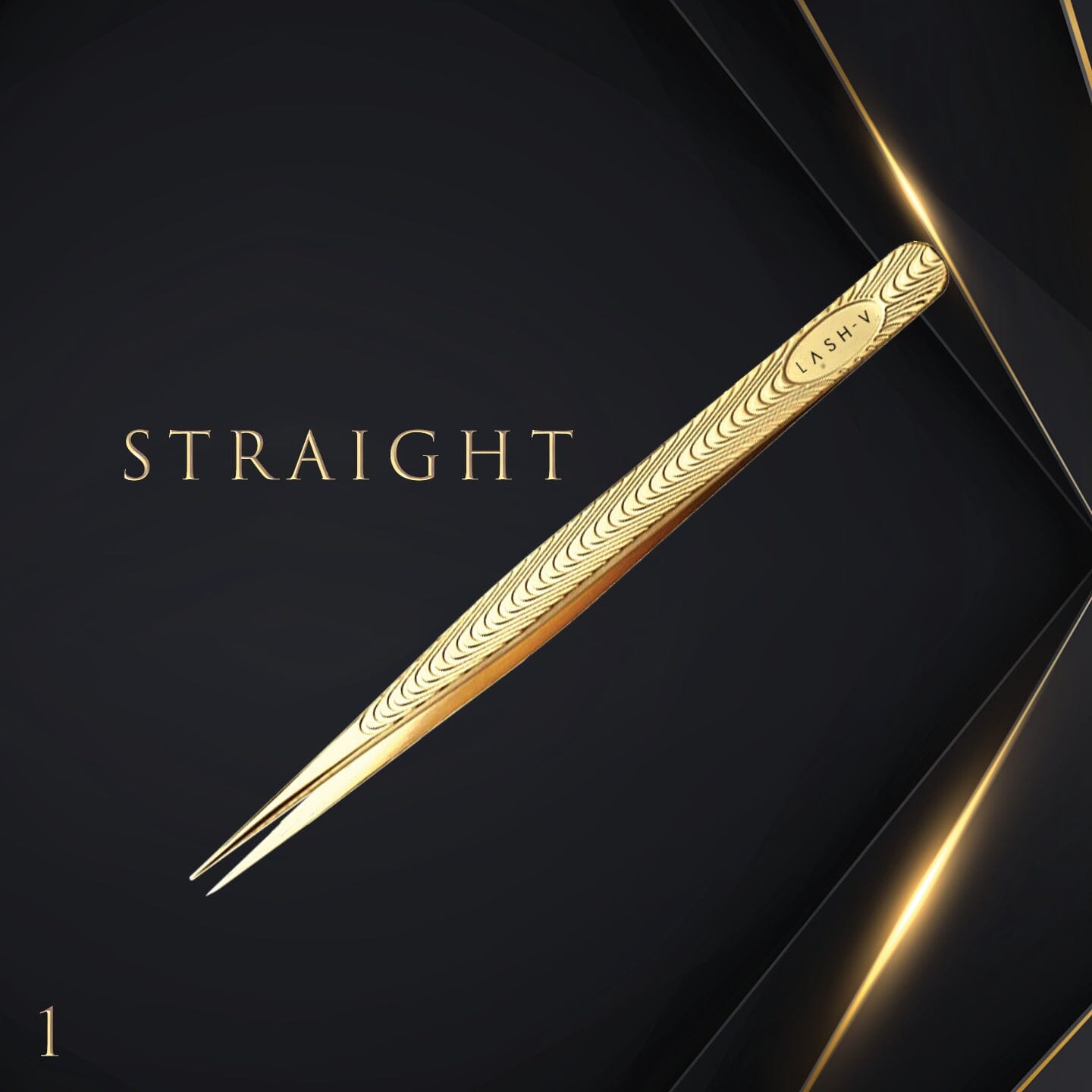 Luxe Gold Tweezers - 7x Pack Combo - LASH V